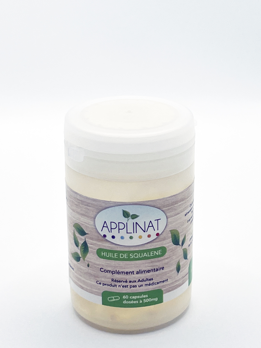 HUILE DE SQUALENE - 60 capsules